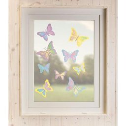 buttinette Kit créatif ""déco fenêtre papillons