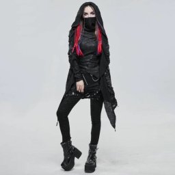 sweatshirt pour femmes (cardigan) DEVIL FASHION - CT184