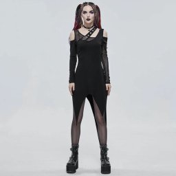 robe pour femmes à manches longues DEVIL FASHION - SKT132