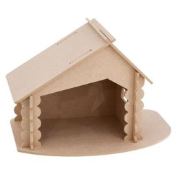 Kit créatif en MDF ""crèche