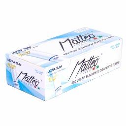200 Tubes Ultra Slim Matteo (6.5mm)