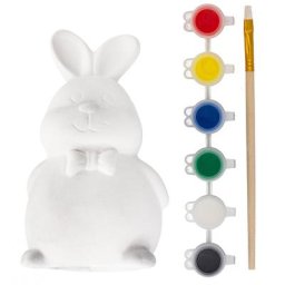 Lapin en porcelaine, à peindre