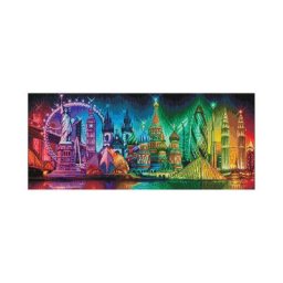 Kit broderie diamant ""tour du monde"", 70 x 30 cm