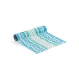 Chemin de table ""vagues"", non tissé
