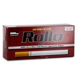200 Tubes ULTRA Slim Rollo Rouge (6.5mm)