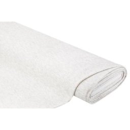 Tissu sweat / French Terry, gris clair chiné