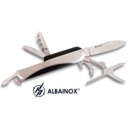 Couteau multifonction acier 7 outils, pince - Albainox
