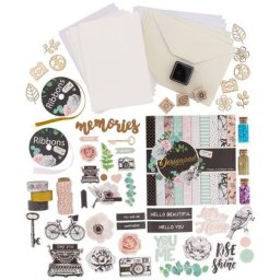 Kit créatif pour cartes ""universel"", pour 6 cartes