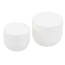 Pots de crème, blanc mat, 50 ml & 100 ml