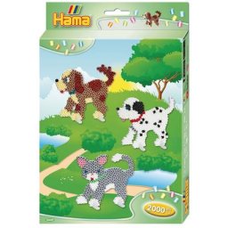Hama perles à repasser ""chiens et chats