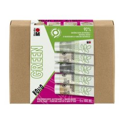 Marabu GREEN Peinture ""Boho"", 5 x 100 ml