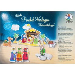 Ursus Modèles vierges à poinçonner ""crèche de Noël