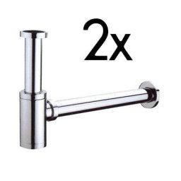 Lot de 2 siphons