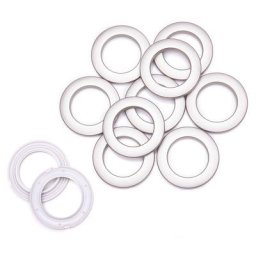 buttinette Œillets pour rideaux, dim. : 5,5 cm Ø