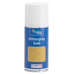 Spray à paillettes doré, 150 ml
