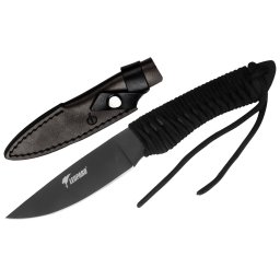 Couteau de survie Léopard 24,8cm tout acier