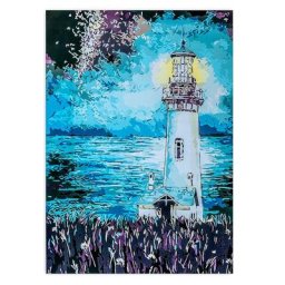Kit peinture par numéros ""phare"", 40 x 50 cm