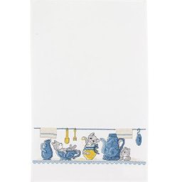 Kit broderie – Torchon ""chatons