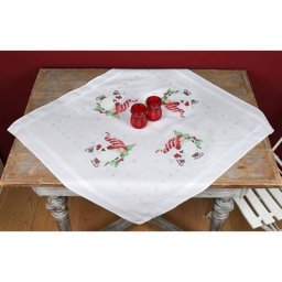 Nappe à broder ""lutins en patins
