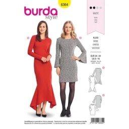 burda Patron 6364 ""robe Diana