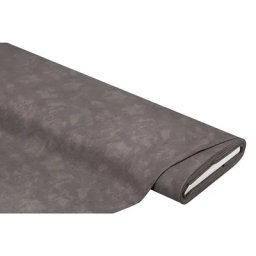 Tissu coton ""moiré"", gris pierre, de la série ""Mona