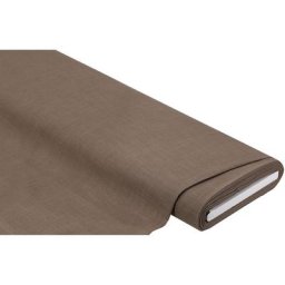 Tissu pour rideaux ""aspect lin"", marron