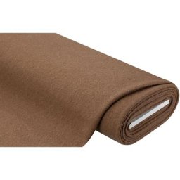 Tissu pour manteaux ""Pierre"" en pure laine, nougat