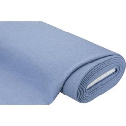 Tissu pour manteaux ""Pierre"" en pure laine, bleu ciel