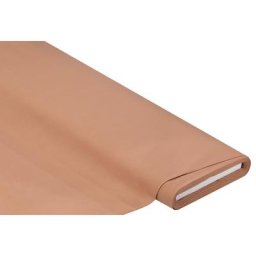 Tissu coton bio uni, camel