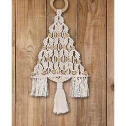 buttinette Kit macramé ""petit sapin"", 16 x 30 cm
