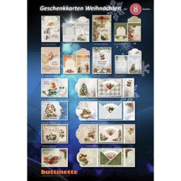 Kit créatif pour cartes 3D, pour 8 cartes