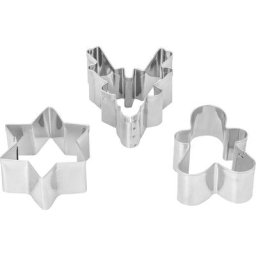 Emporte-pièces "" Noël"", 3 pièces, 3,5-5 cm