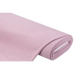 Tissu pour manteaux ""Pierre"" en pure laine, vieux rose