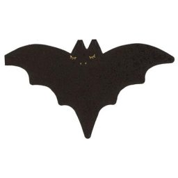 Serviettes en papier ""chauve-souris"", 16 x 9 cm, 20 pièces