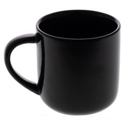 buttinette Tasses, noir, 2 pièces
