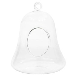 Cloche en verre, 15 x 19 cm