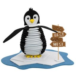 buttinette Kit créatif en feutrine ""pingouin