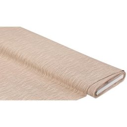Tissu coton ""rayures vintage"", crème/caramel, de la série Mona