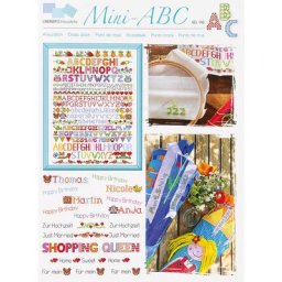 Grille de broderie ""Mini-ABC