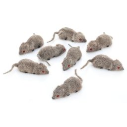 Souris déco, 5 cm, 8 pièces