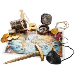 Set ""pirate"", 17 pièces