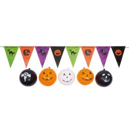 Kit de décoration ""Halloween"", 6 pièces