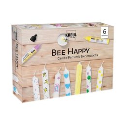 Kreul Stylos de cire ""Bee Happy"", 6x 29 ml