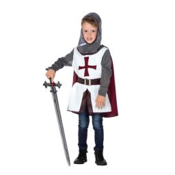 Déguisement de chevalier ""Amar"" pour enfants, blanc/bordeaux