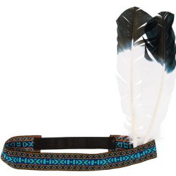 Bandeau d'indien avec plumes