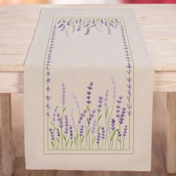 buttinette Chemin de table à broder ""lavande