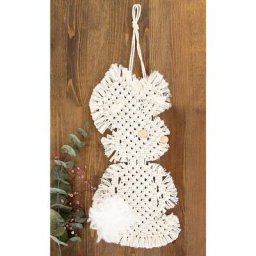 buttinette Kit macramé ""petit lapin"", 20 x 52 cm