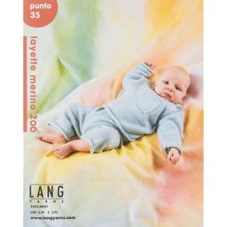 Magazine Lang Yarns ""Punto 35 Layette Merino 200