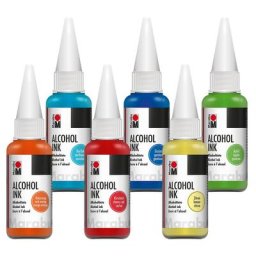 Marabu Encres à l'alcool, rouge-orange, 20 ml