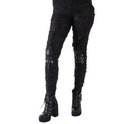 pantalon pour femmes (caleçons longs) DEVIL FASION - Gothic Radella - DVPT002